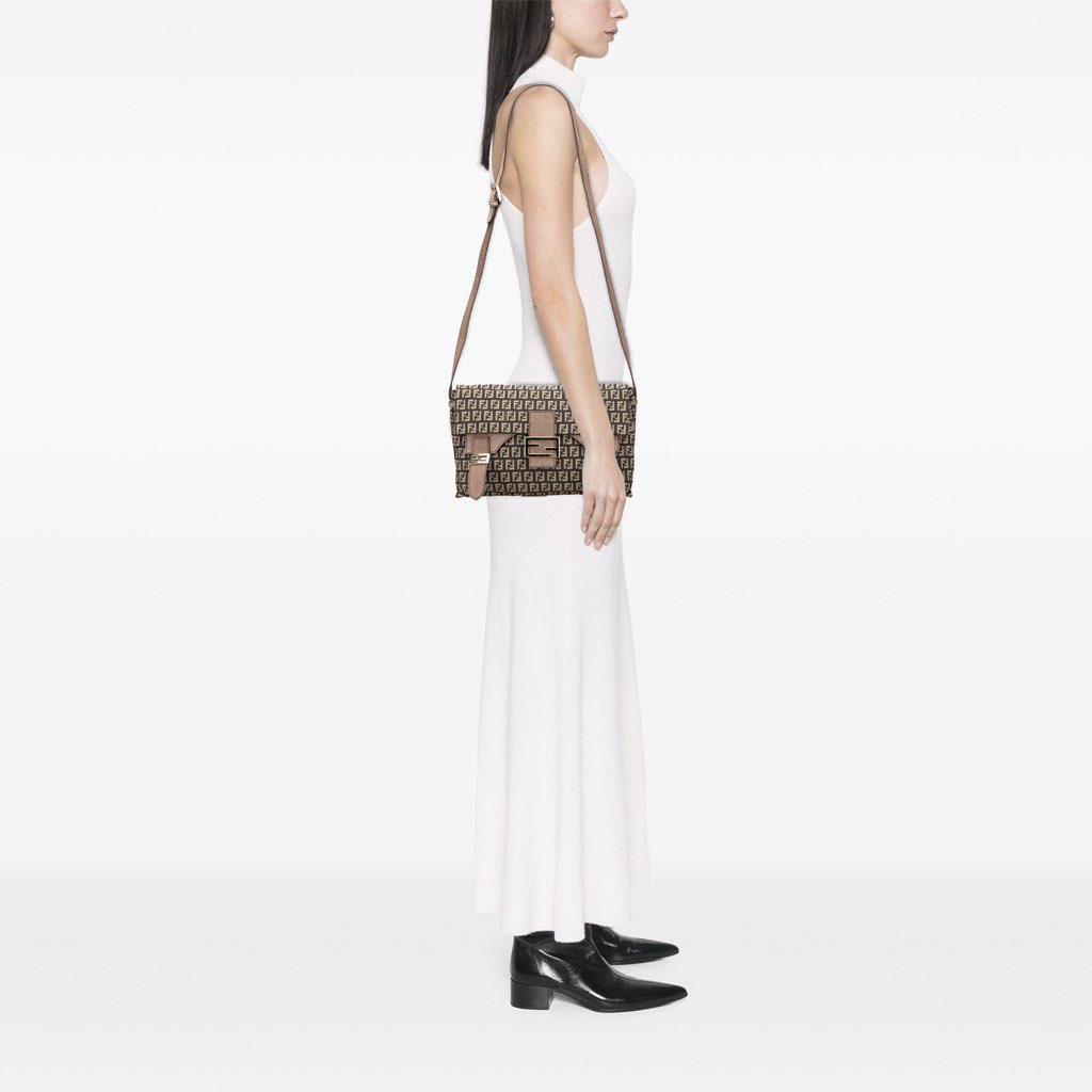 Fendi Zucchino Canvas Sweety Crossbody - Image 13