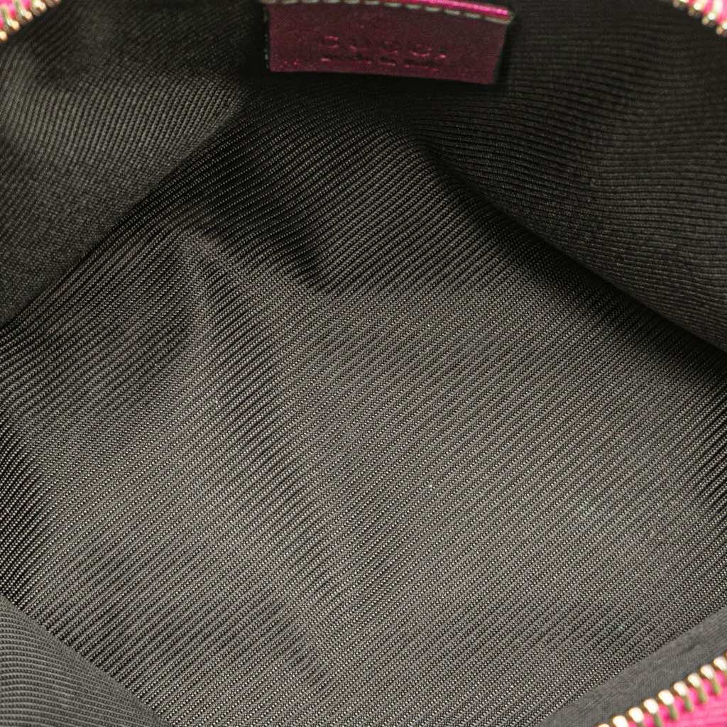 Gucci Metallic Guccissima Pouch - 4