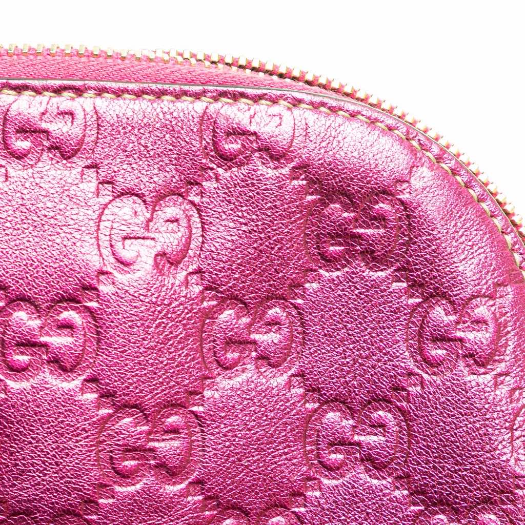 Gucci Metallic Guccissima Pouch - Detail 2