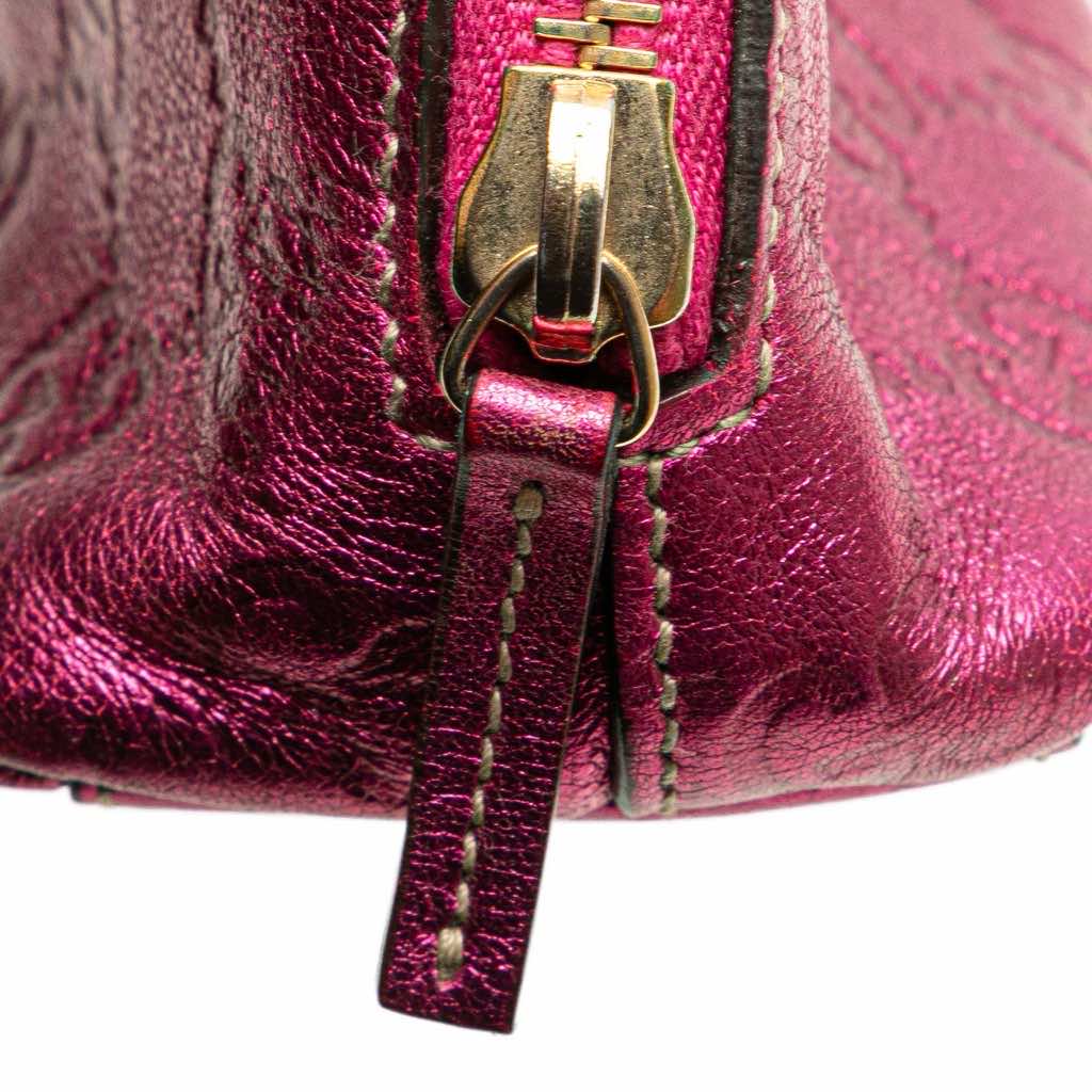 Gucci Metallic Guccissima Pouch - Image 12