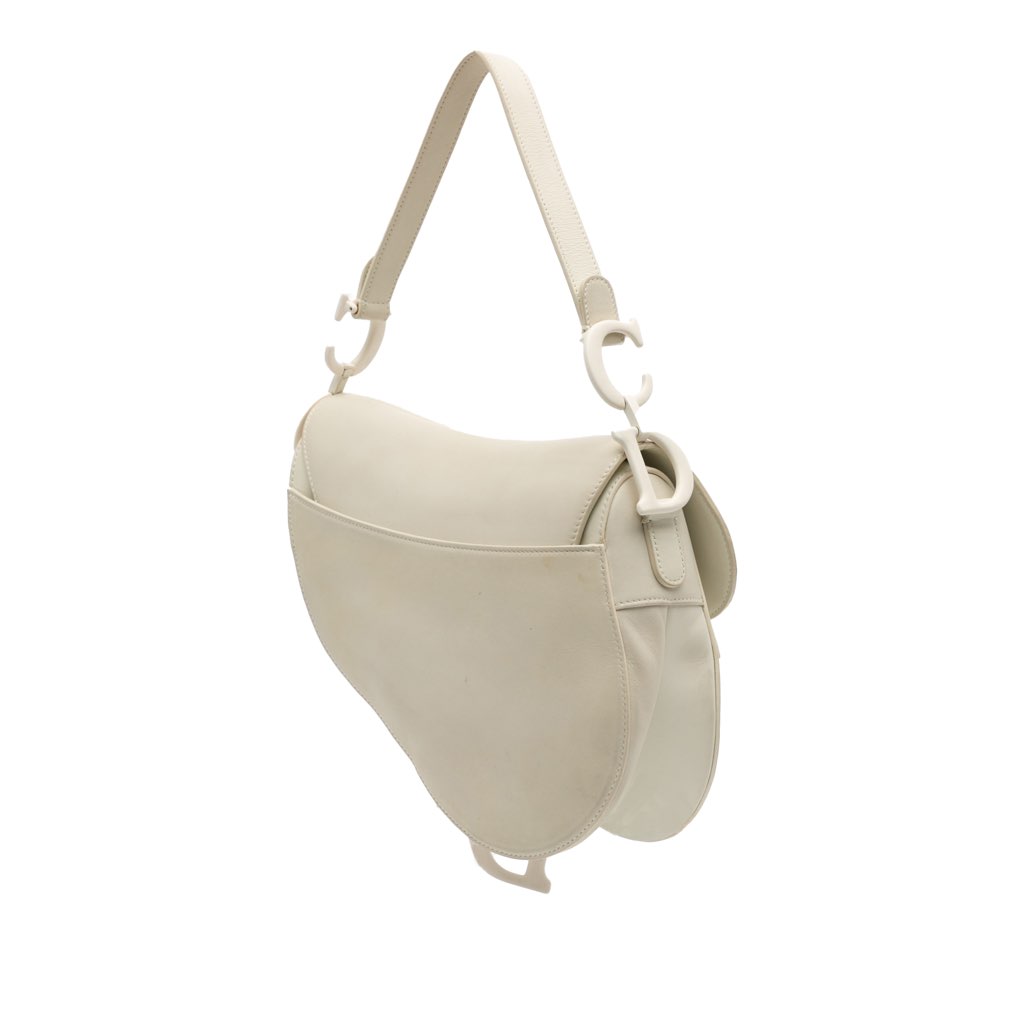 Dior Ultra Matte Calfskin Saddle Bag - Back view