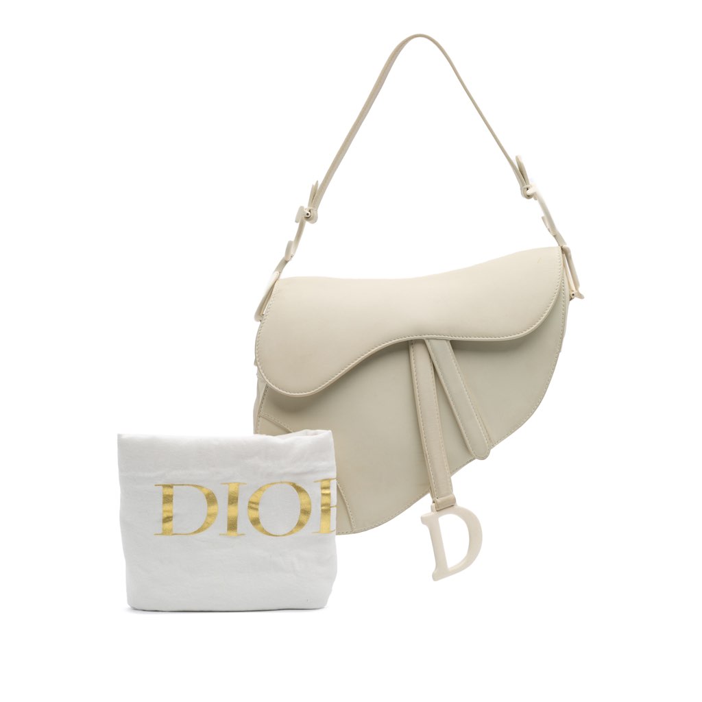 Dior Ultra Matte Calfskin Saddle Bag - Image 11