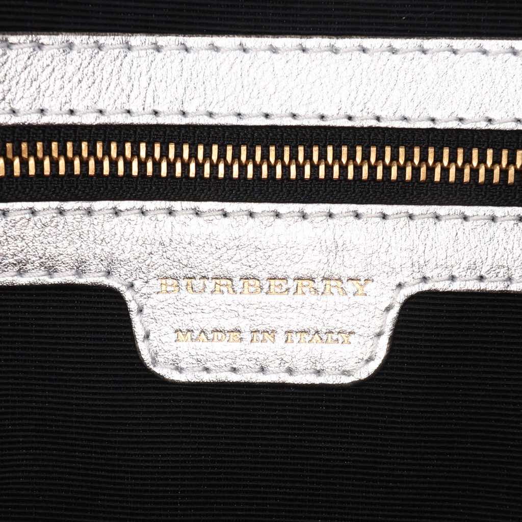 Burberry Haymarket Check Canvas Knight 1983 Link Tote - 5