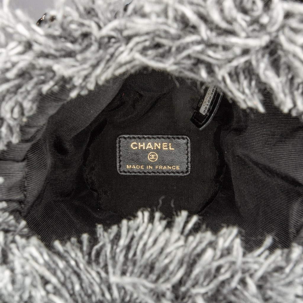 Chanel Mini Denim Mood Bucket with Chain - 5