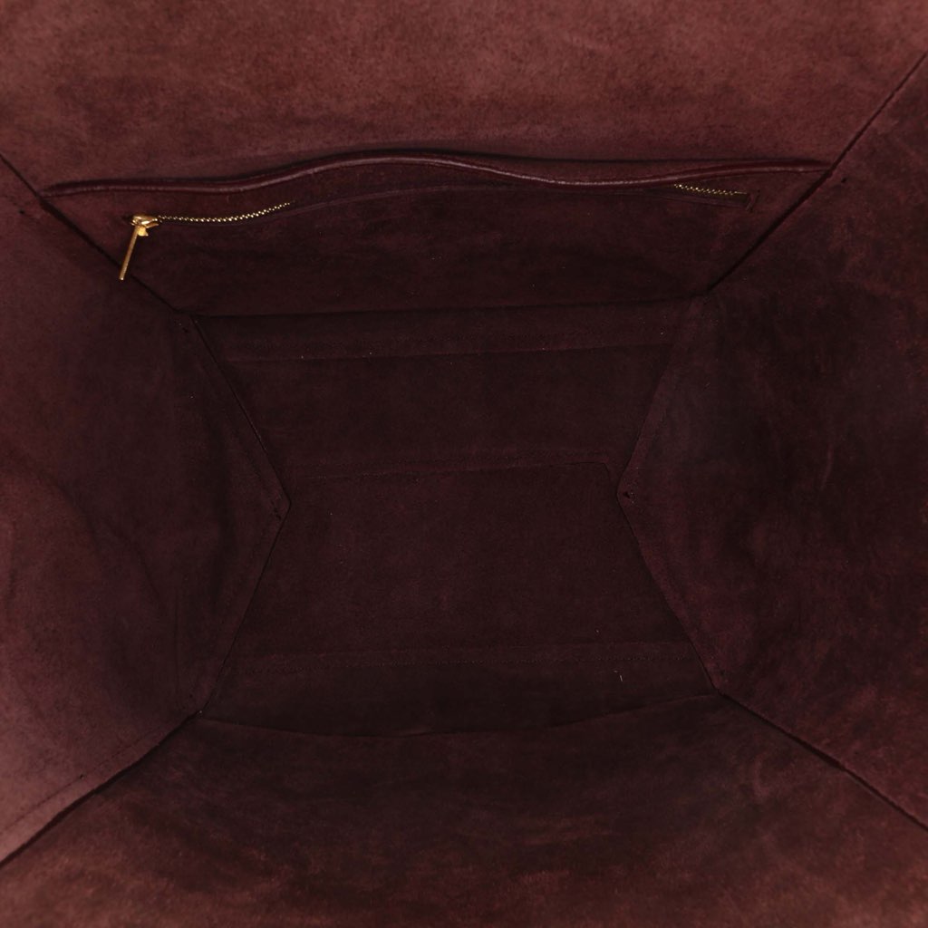 Celine Medium Leather Seau Sangle Bucket Bag - 4