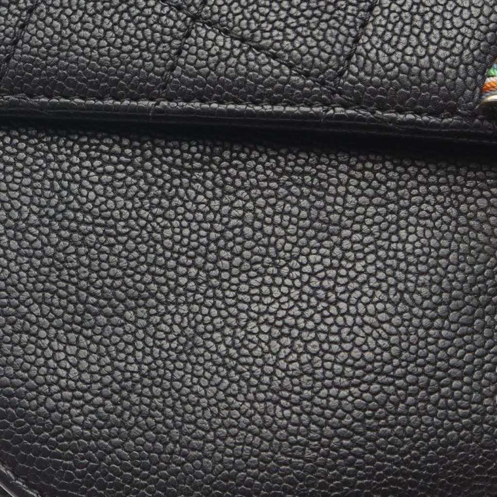 Chanel Medium Caviar Paris Cuba Thread Around Flap - Image 15