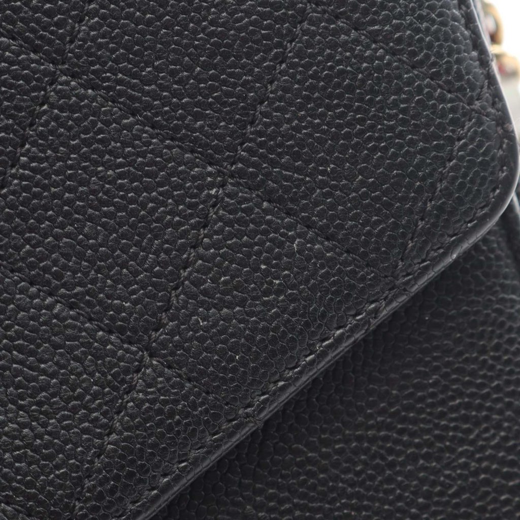 Chanel Medium Caviar Paris Cuba Thread Around Flap - Image 11