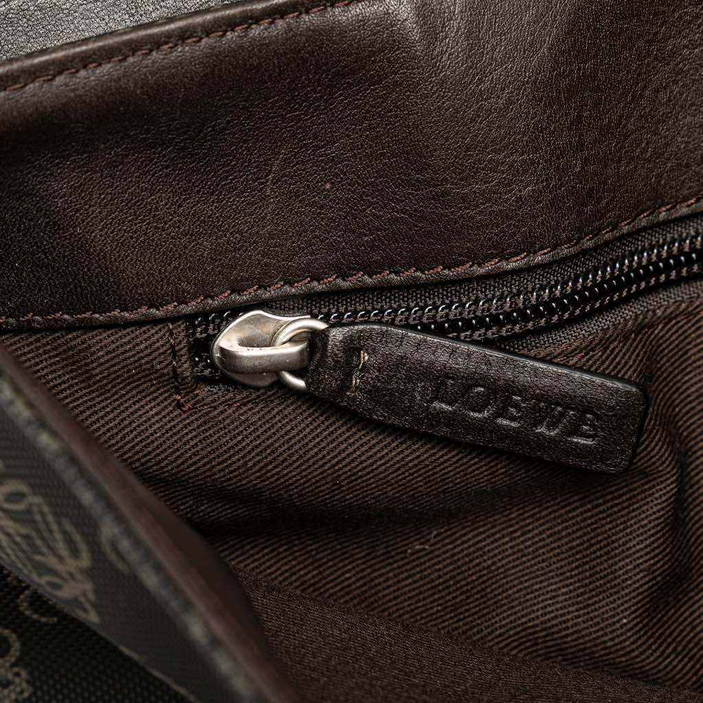 Loewe Anagram Coated Canvas Crossbody - Image 13