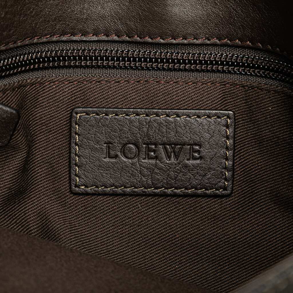 Loewe Anagram Coated Canvas Crossbody - Side view