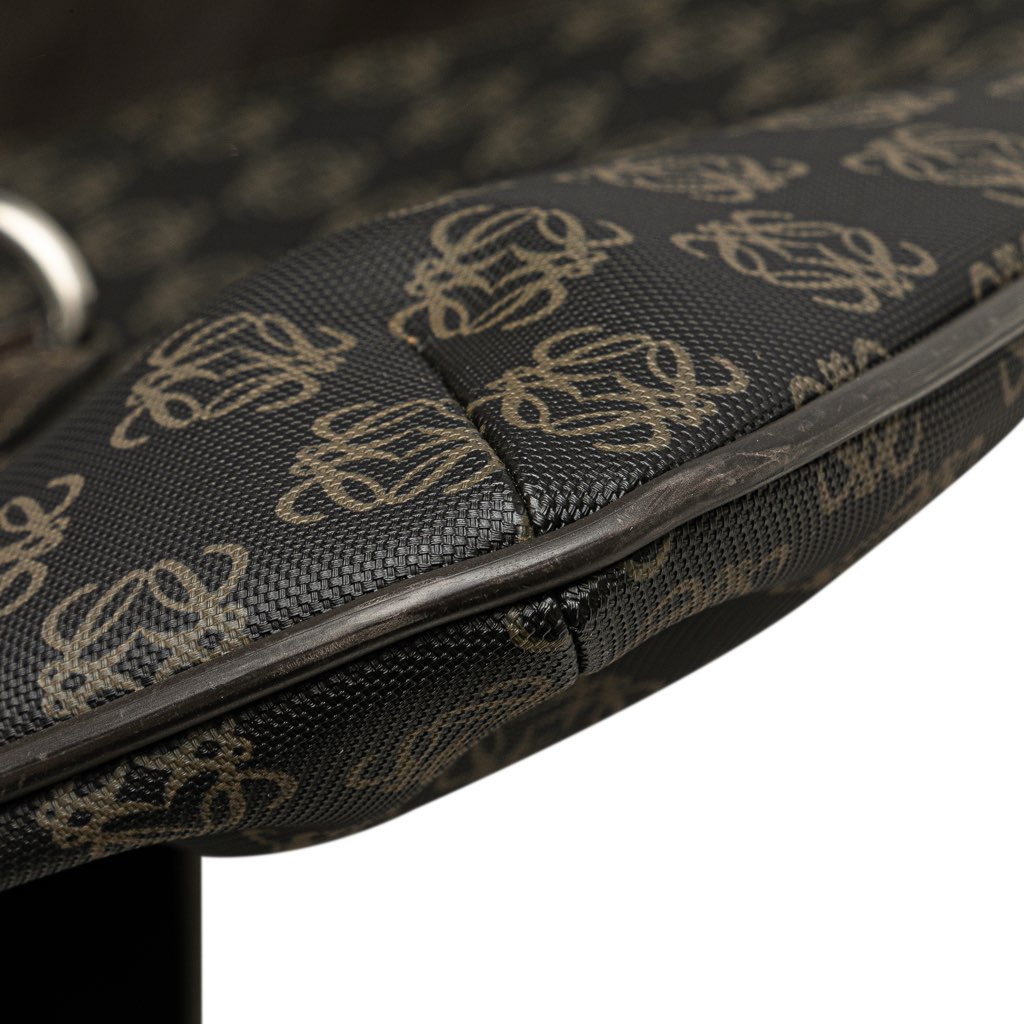 Loewe Anagram Coated Canvas Crossbody - Image 10