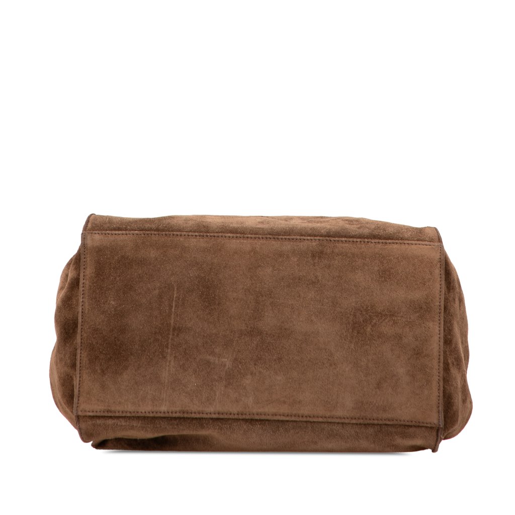 Chanel CC Suede Bucket Bag - 3