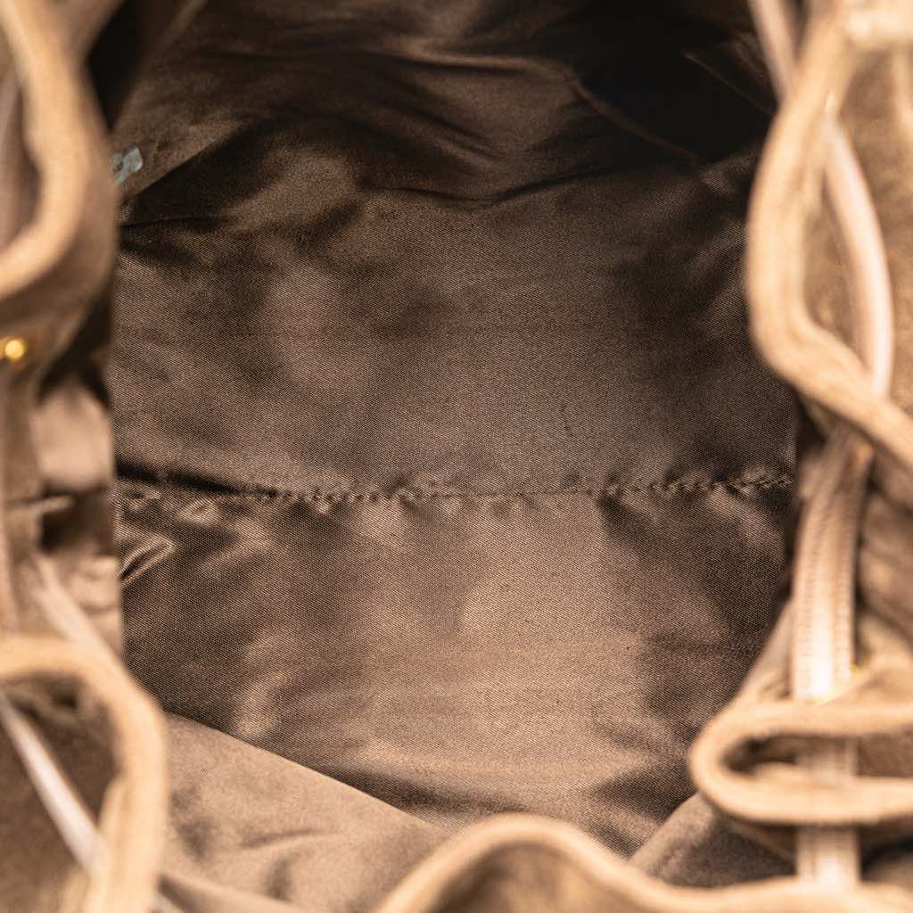 Chanel CC Suede Bucket Bag - 4