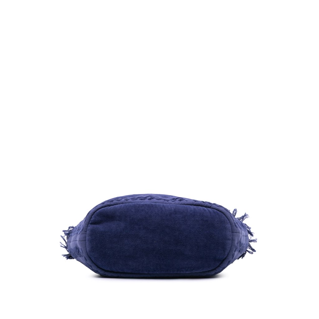 Chanel CC Terry Cloth Beach Tote - Image 6