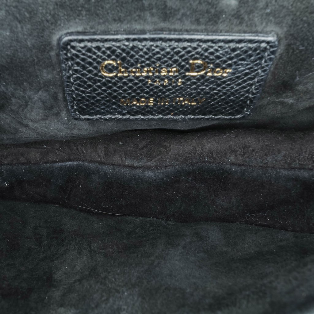 Dior Mini Grained Calfskin Saddle - 4