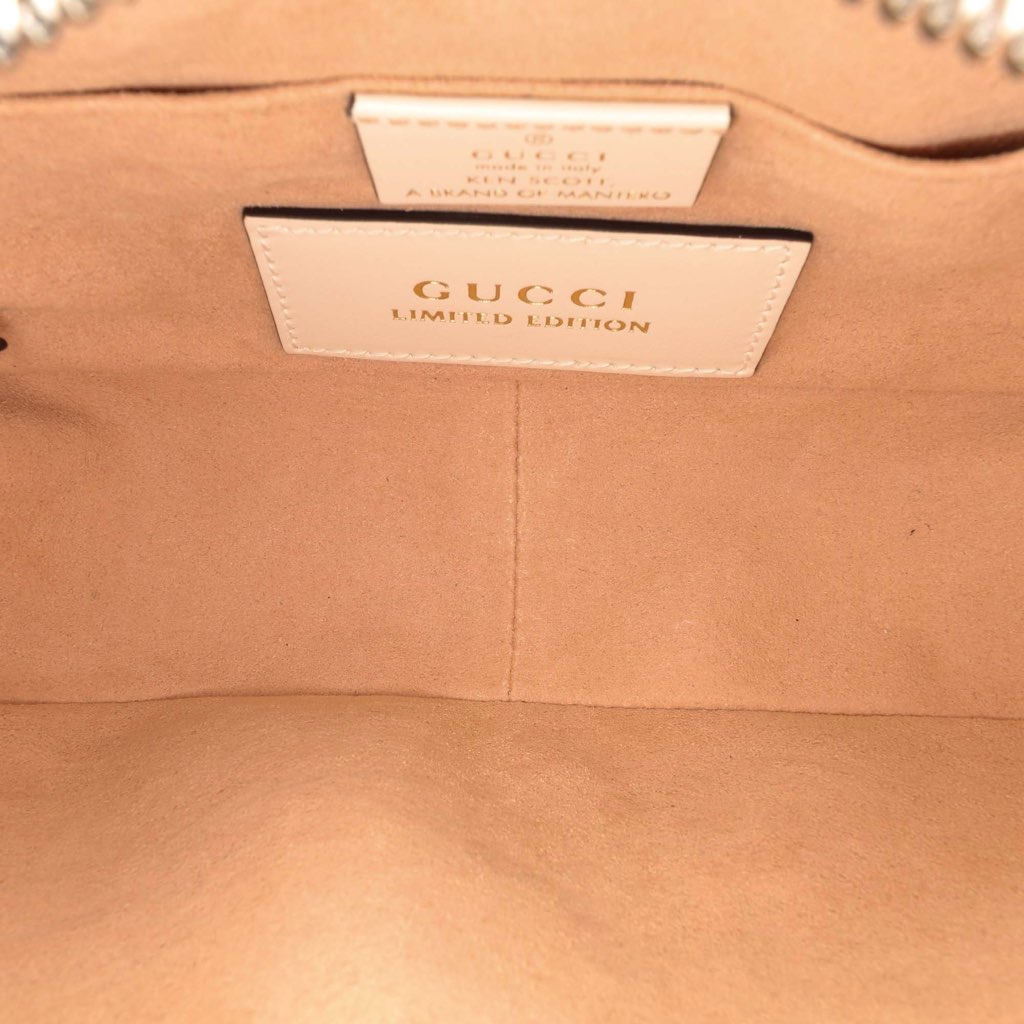 Gucci Ken Scott Mini GG Marmont Floral Printed Matelasse Leather Crossbody - 4