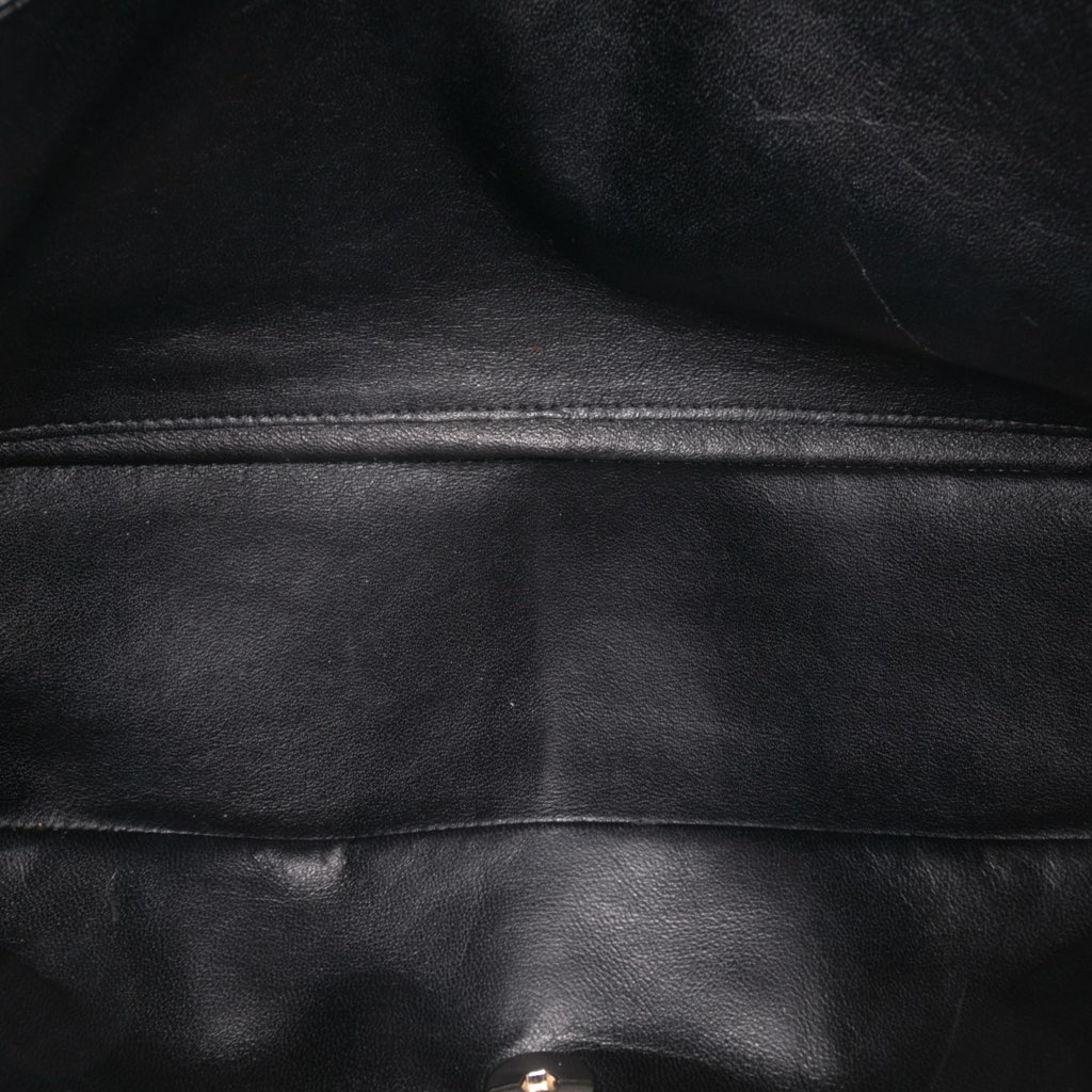 Chanel Jumbo Perforated Lambskin Single Flap - 4