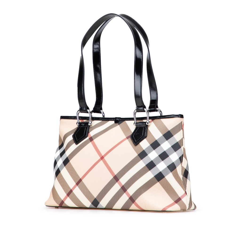Burberry Supernova Check Coated Canvas Tote - 2