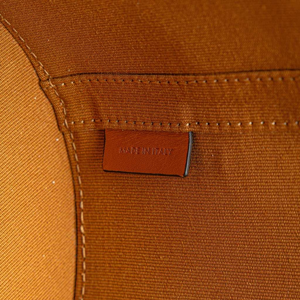 Celine Medium Triomphe Coated Canvas Tambour Crossbody - Side view