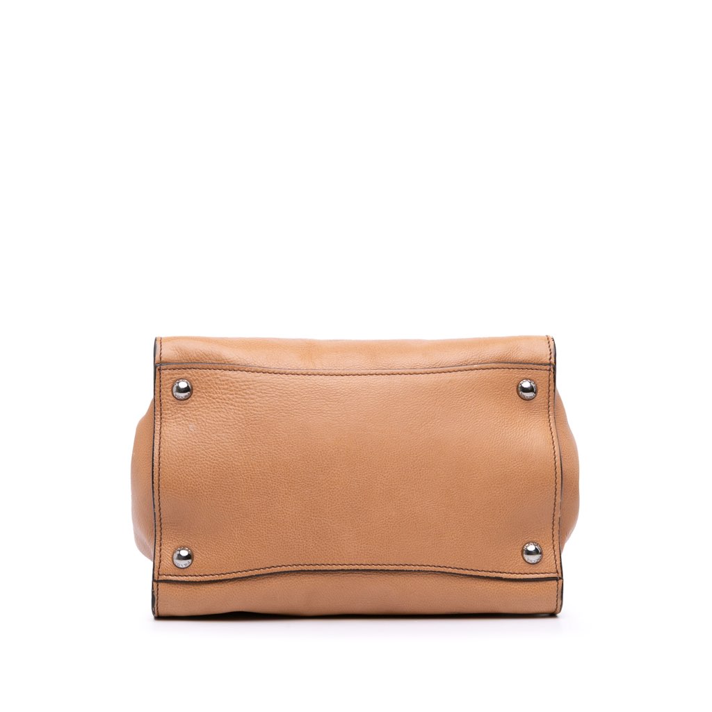 Prada Glace Calf Twin Pocket Satchel - 3