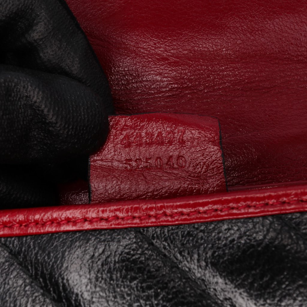 Gucci Small GG Marmont Matelasse Leather Torchon Flap Crossbody - 5