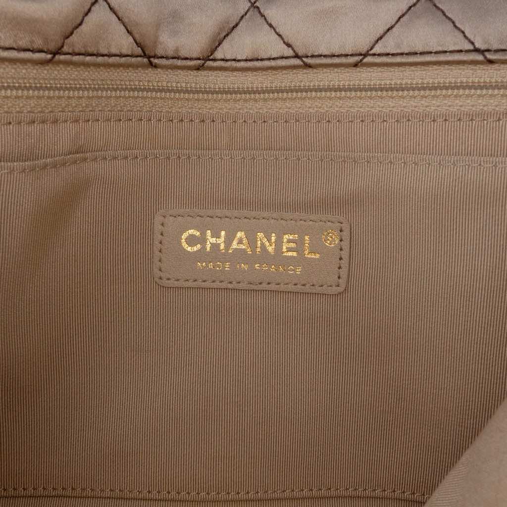 Chanel Medium Classic Quilted Metallic Tweed Single Flap - 5