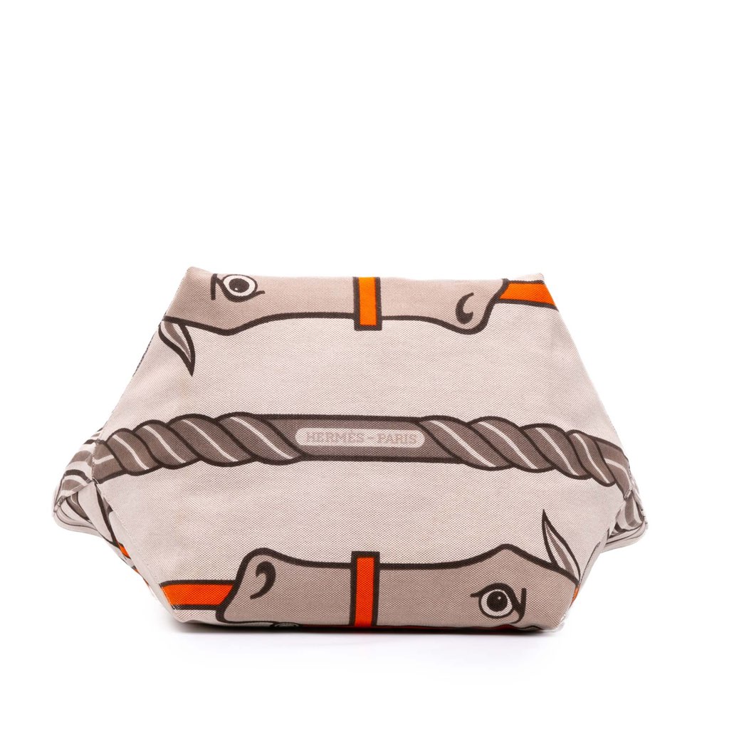 Hermès Toile H Plume Quadrige au Fil Steeple 31 - 3