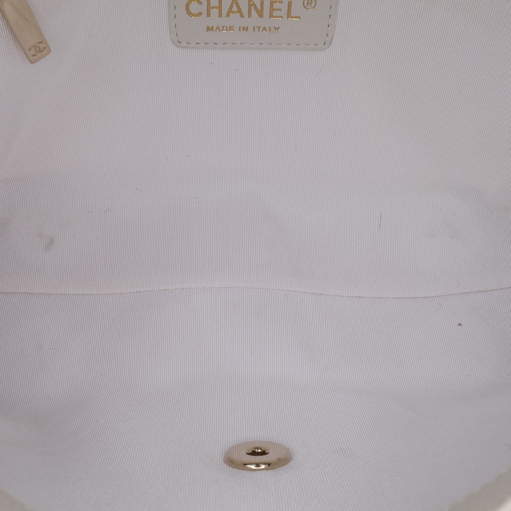 Chanel Medium Stitched Calfskin Covered CC Flap - 4