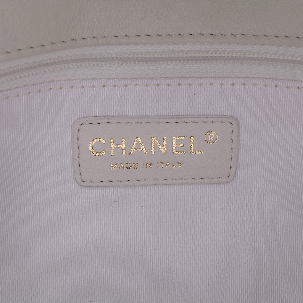 Chanel Medium Stitched Calfskin Covered CC Flap - 5