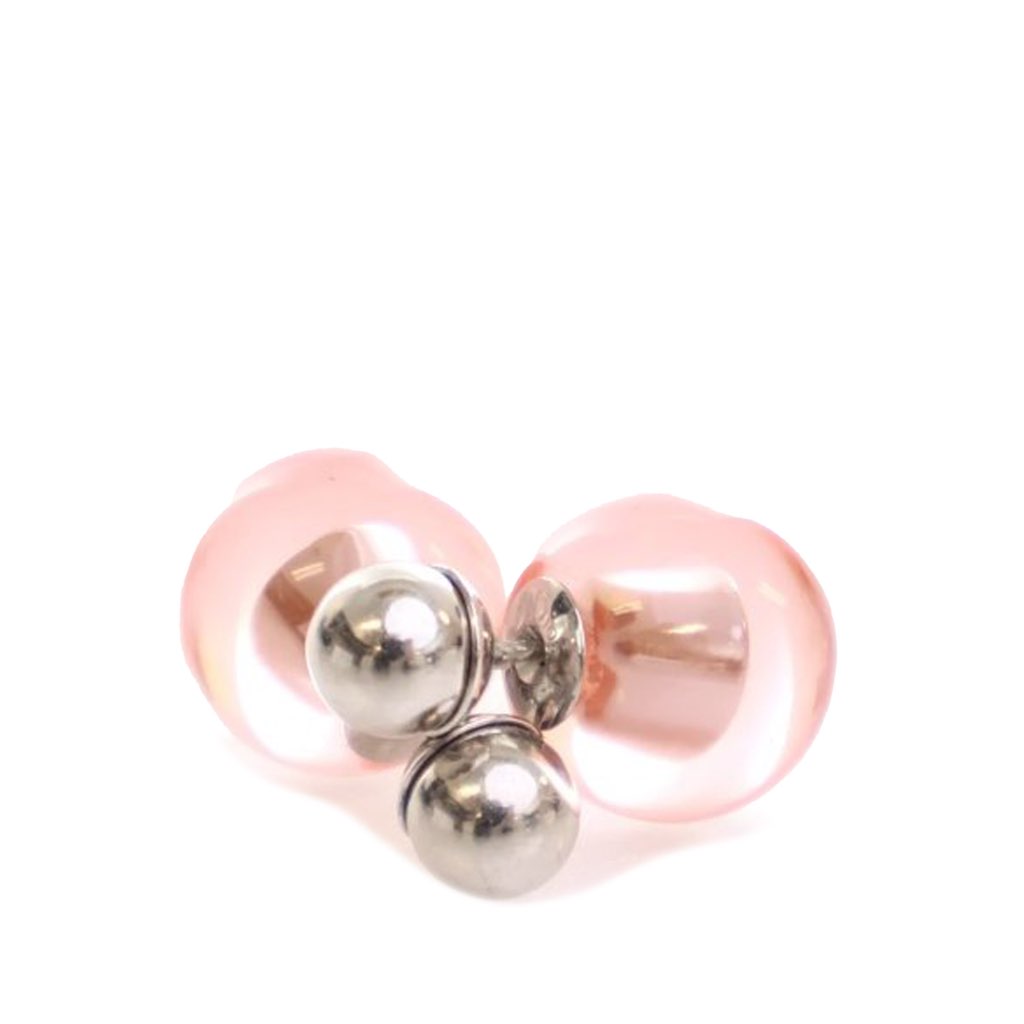 Dior Resin Mise En Dior Tribales Logo Earrings - 2