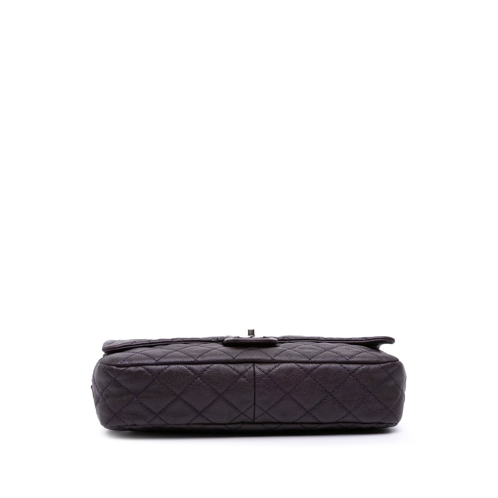 Chanel Jumbo Quilted Caviar Easy Flap - Image 6