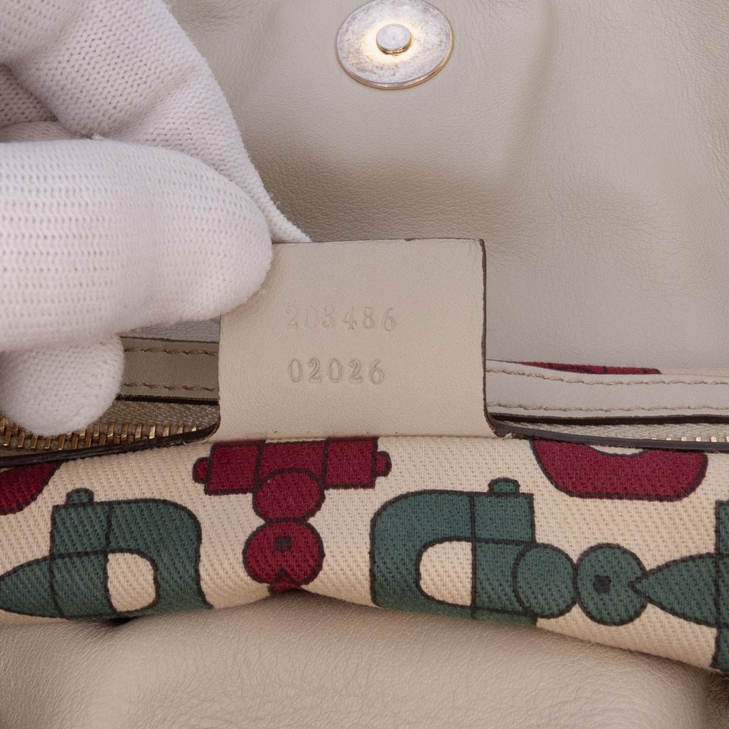 Gucci Medium Guccissima Hysteria Satchel - Detail 1