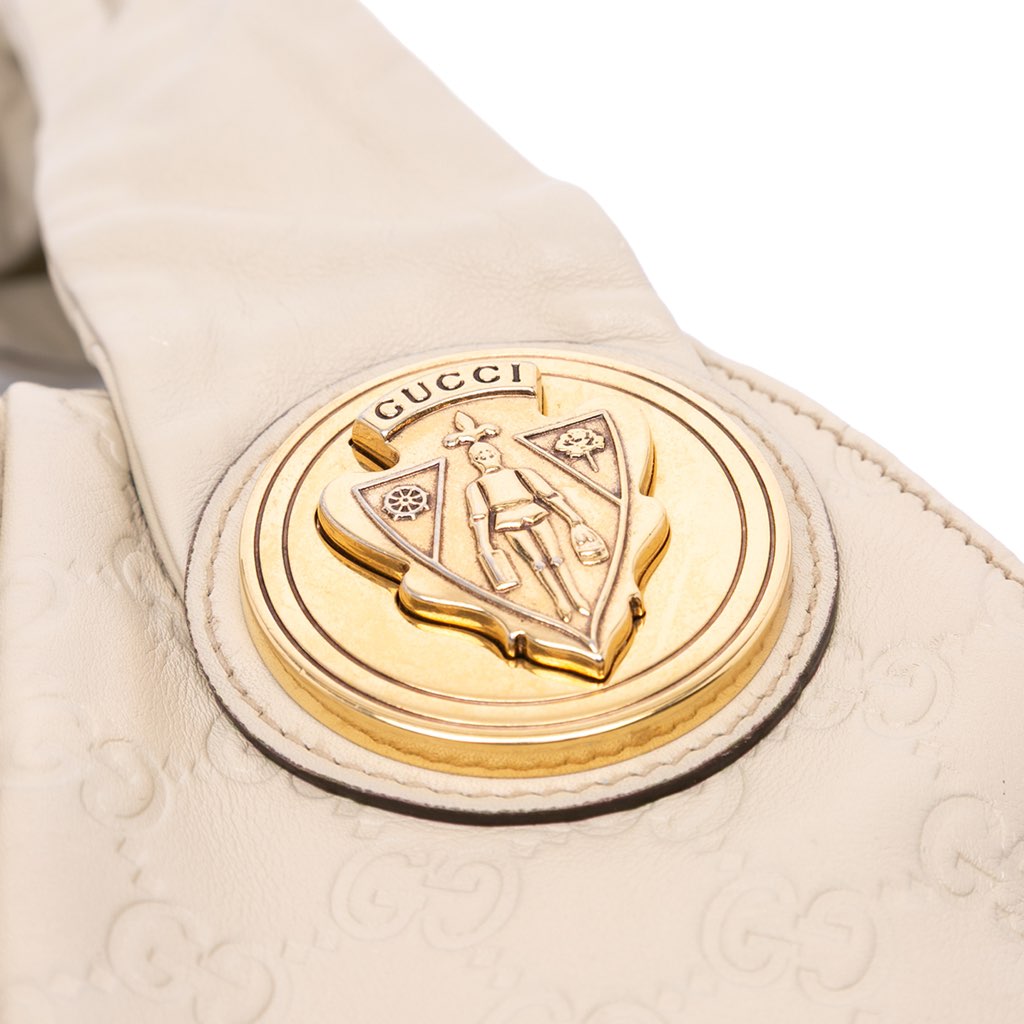 Gucci Medium Guccissima Hysteria Satchel - Image 10