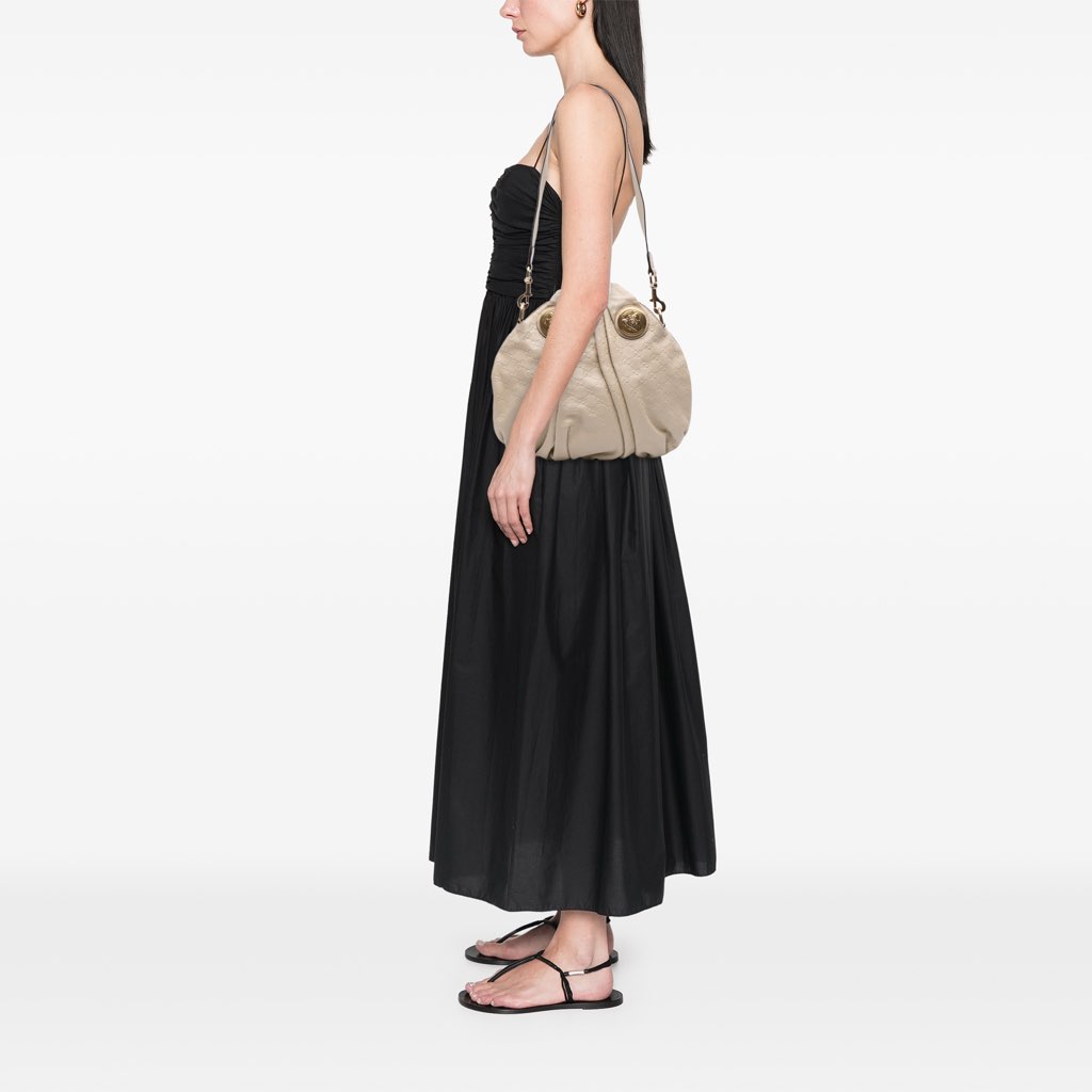 Gucci Medium Guccissima Hysteria Satchel - Image 11