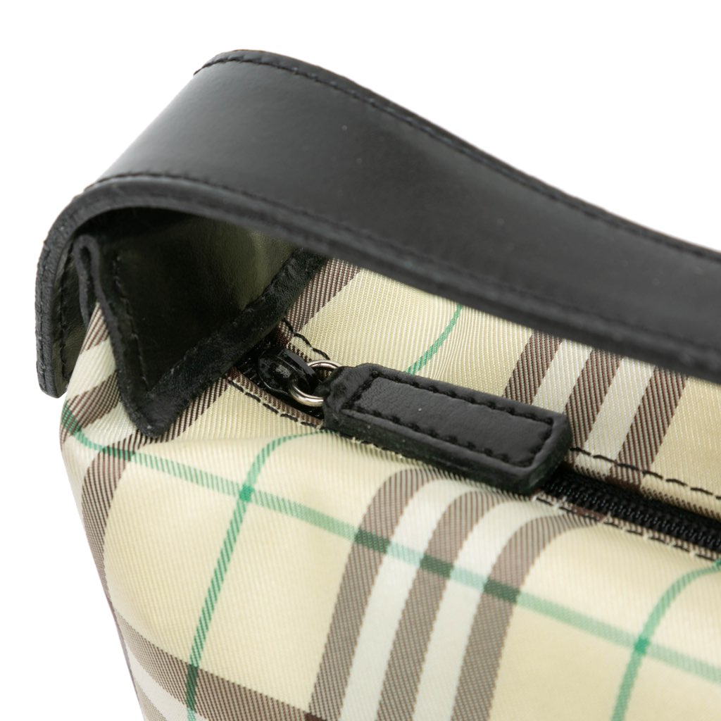 Burberry Mini House Check Coated Canvas Handbag - 5