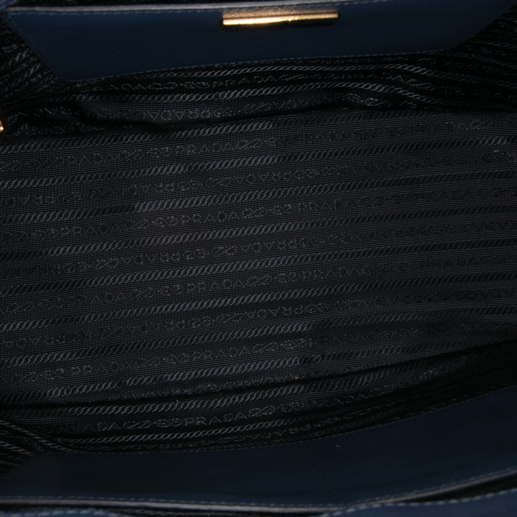 Prada Medium Saffiano Lux Galleria Double Zip Satchel - 4