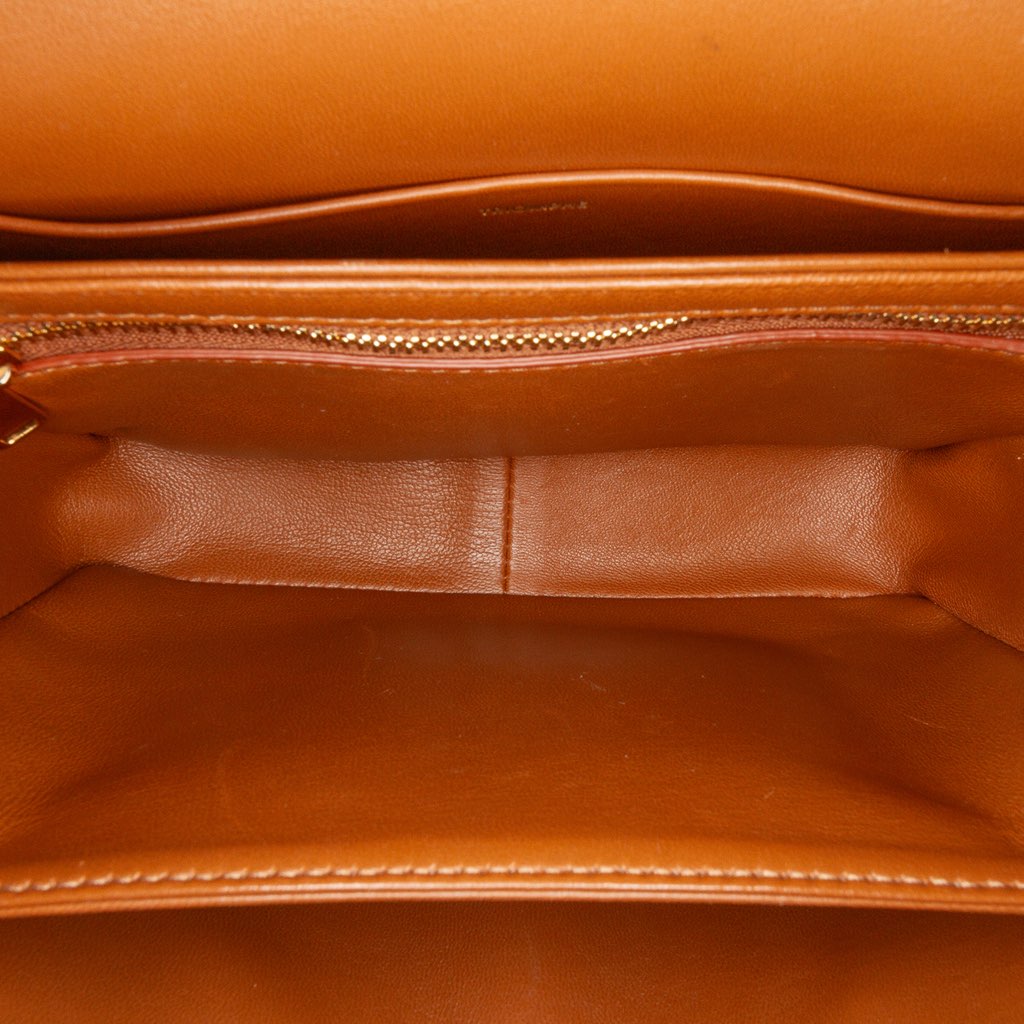 Celine Teen Canvas and Calfskin Triomphe Crossbody - 4