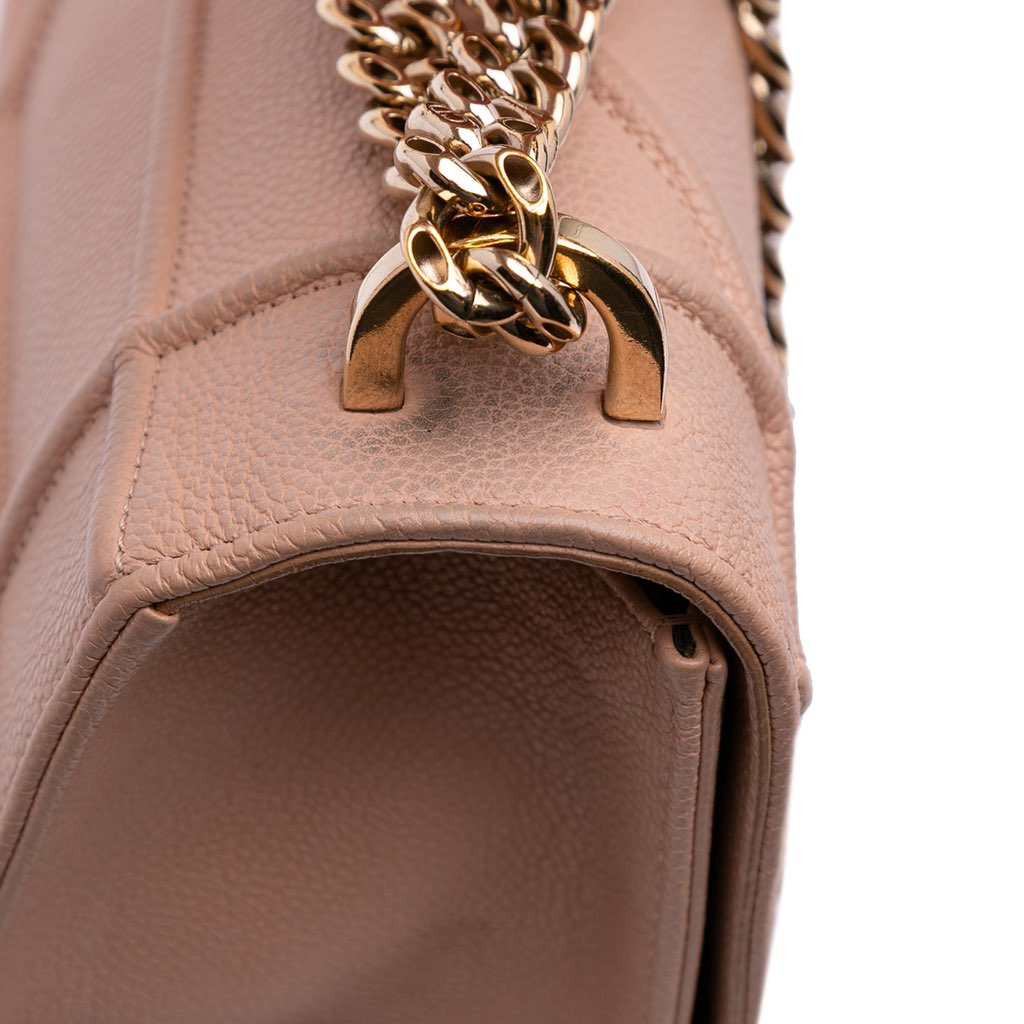 Dior Medium Grained Calfskin Diorama Flap - Image 12