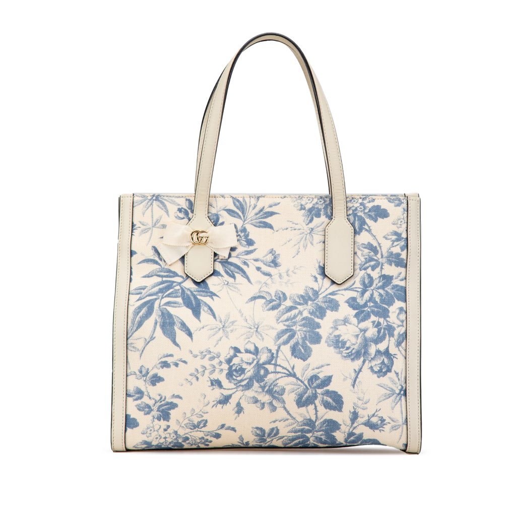 Gucci GG Ribbon Herbarium Tote