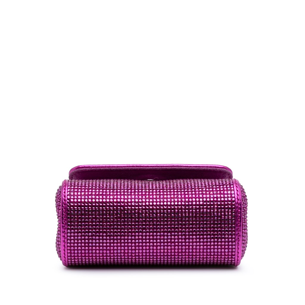 Dolce & Gabbana Mini Crystal Embellished Satin Sicily Bag - Image 6