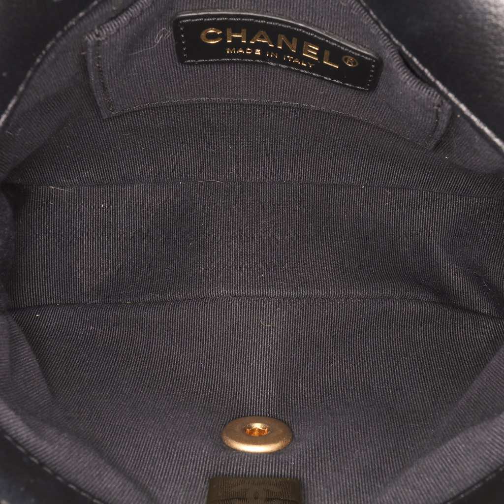 Chanel Mini Quilted Lambskin Lacquered Chain Flap - 4