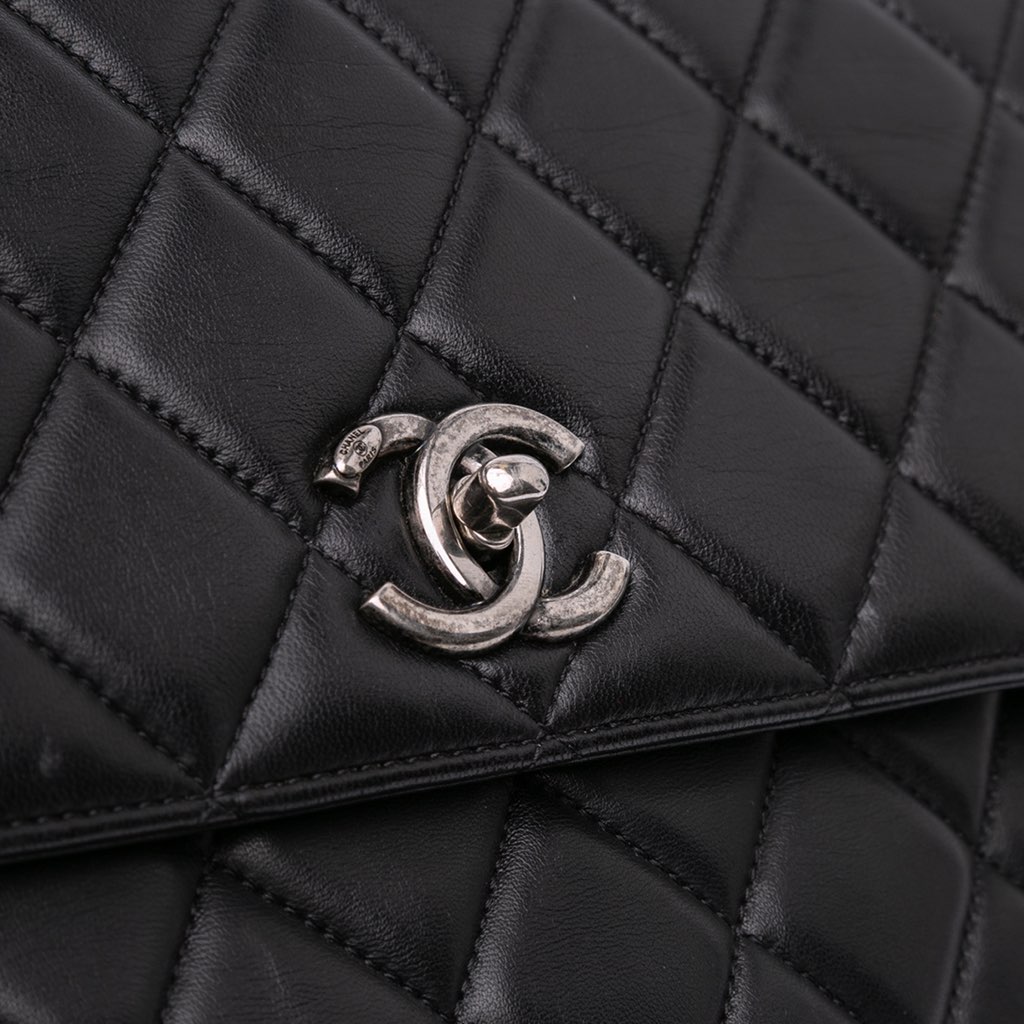 Chanel Large Lambskin Trendy CC Top Handle Bag - Image 15