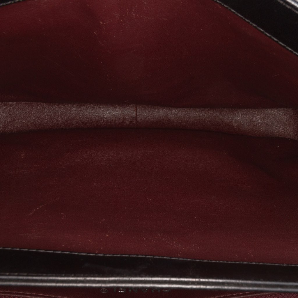 Chanel Large Lambskin Trendy CC Top Handle Bag - Side view