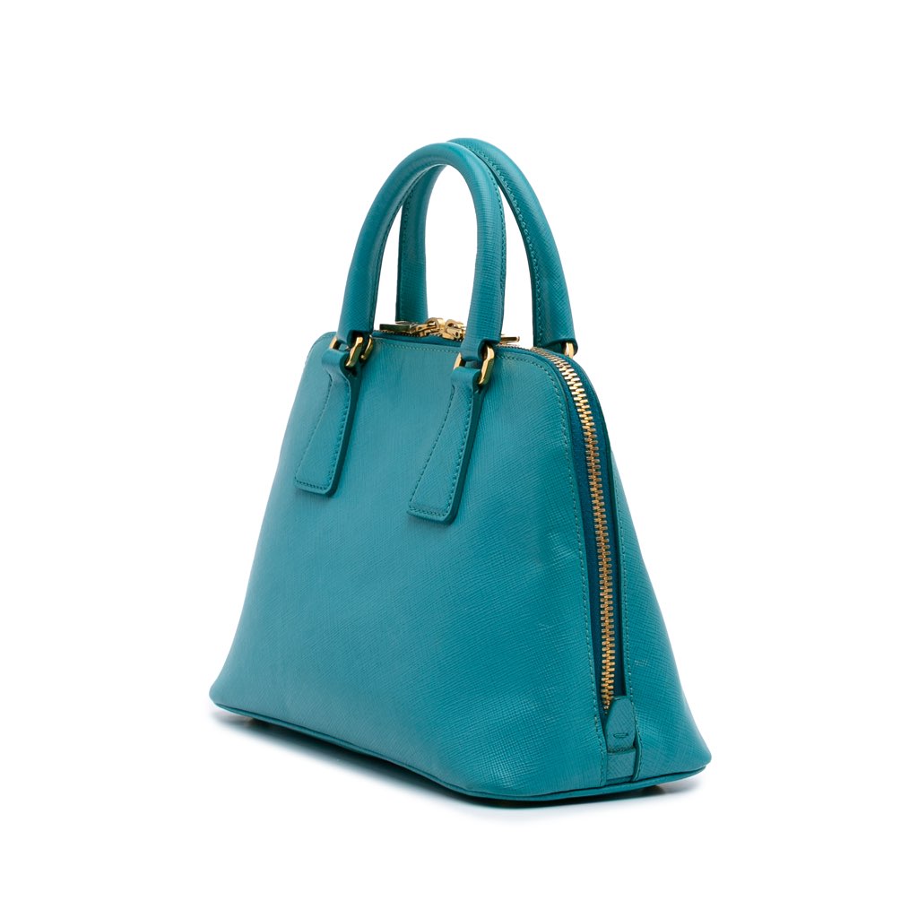 Prada Small Saffiano Lux Promenade Satchel - 2