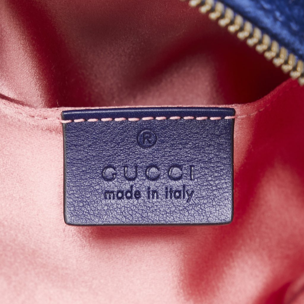 Gucci GG Marmont Velvet Matelasse Belt Bag - Detail 1