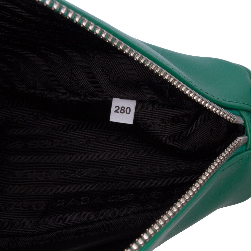 Prada Soft Calfskin Triangle Crossbody - 5