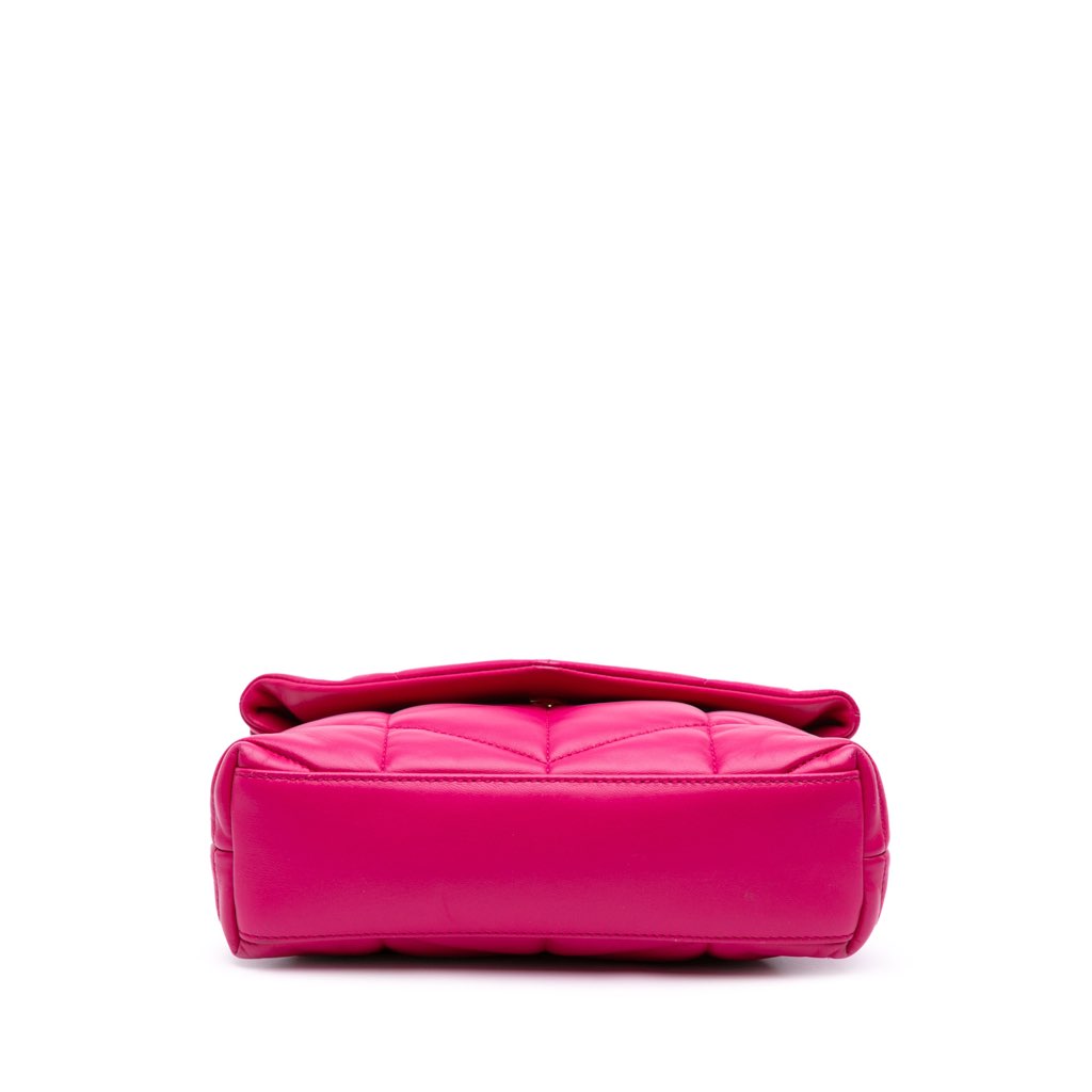 Saint Laurent Toy Lambskin Loulou Puffer Crossbody - 3