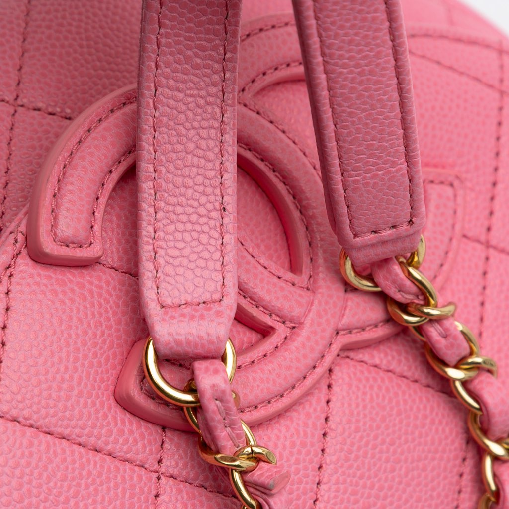 Chanel Mini CC Quilted Caviar Messenger Flap - Image 11