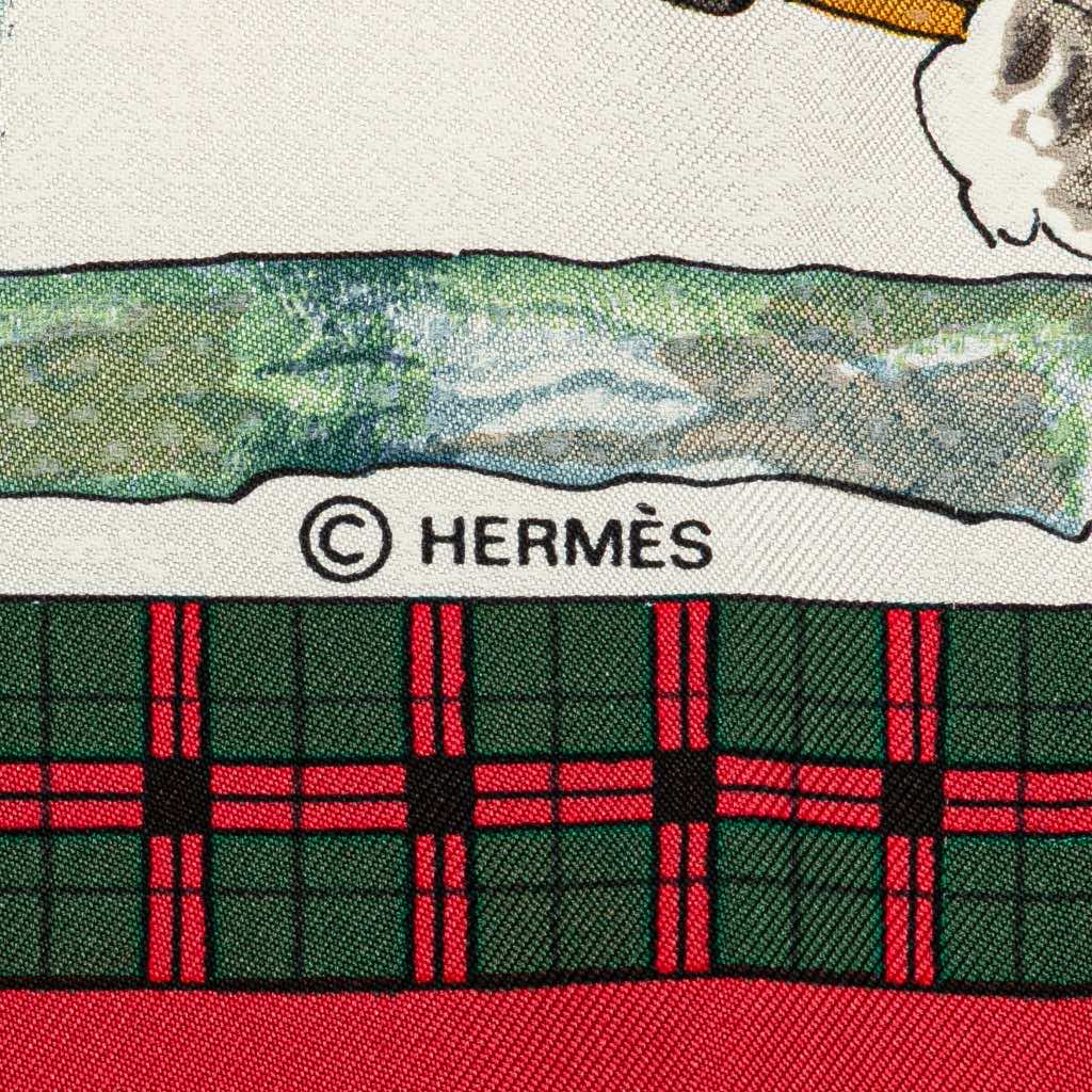 Hermès Bull & Mouth Western Coach Office Silk Scarf - 4