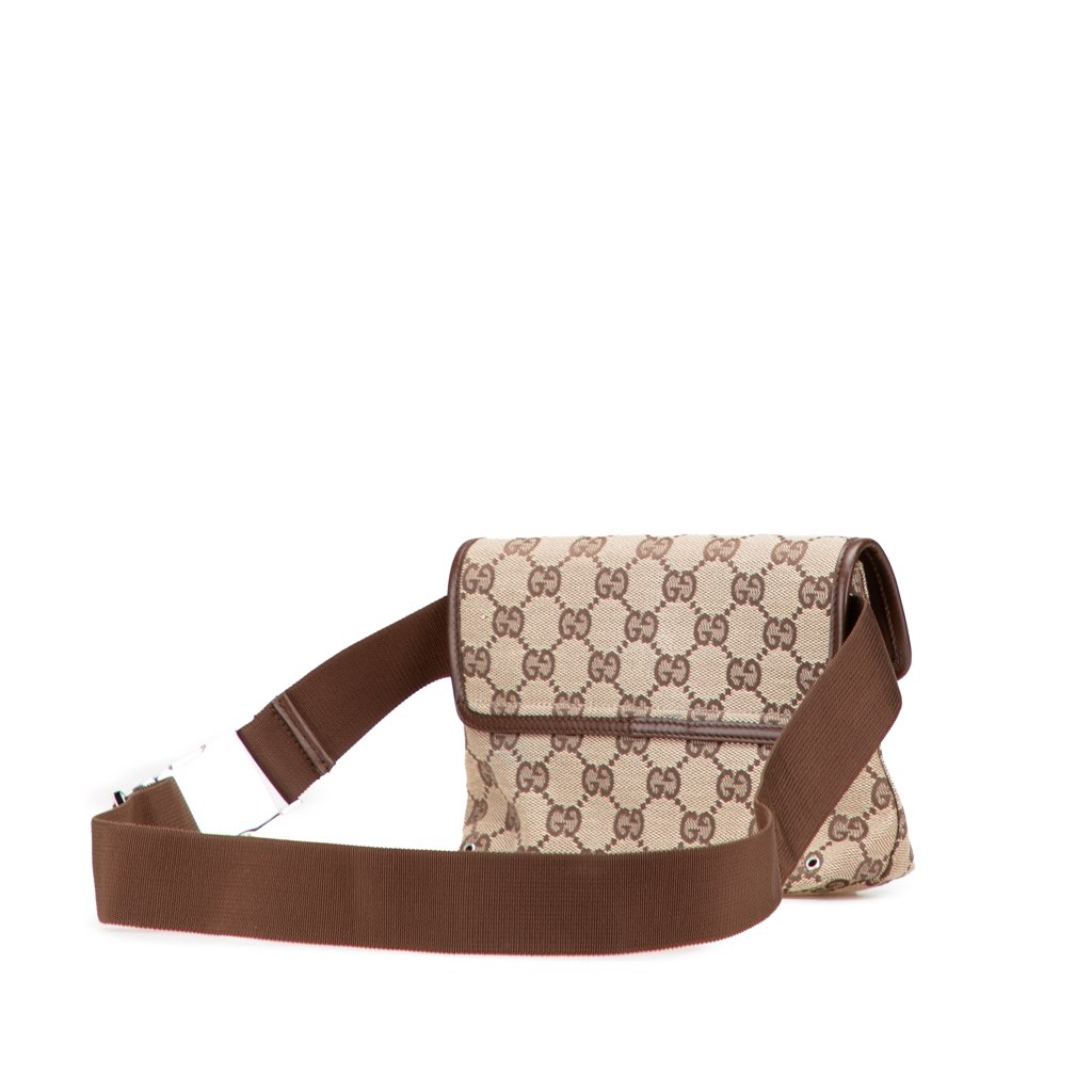 Gucci GG Canvas Jackie Belt Bag - Back view