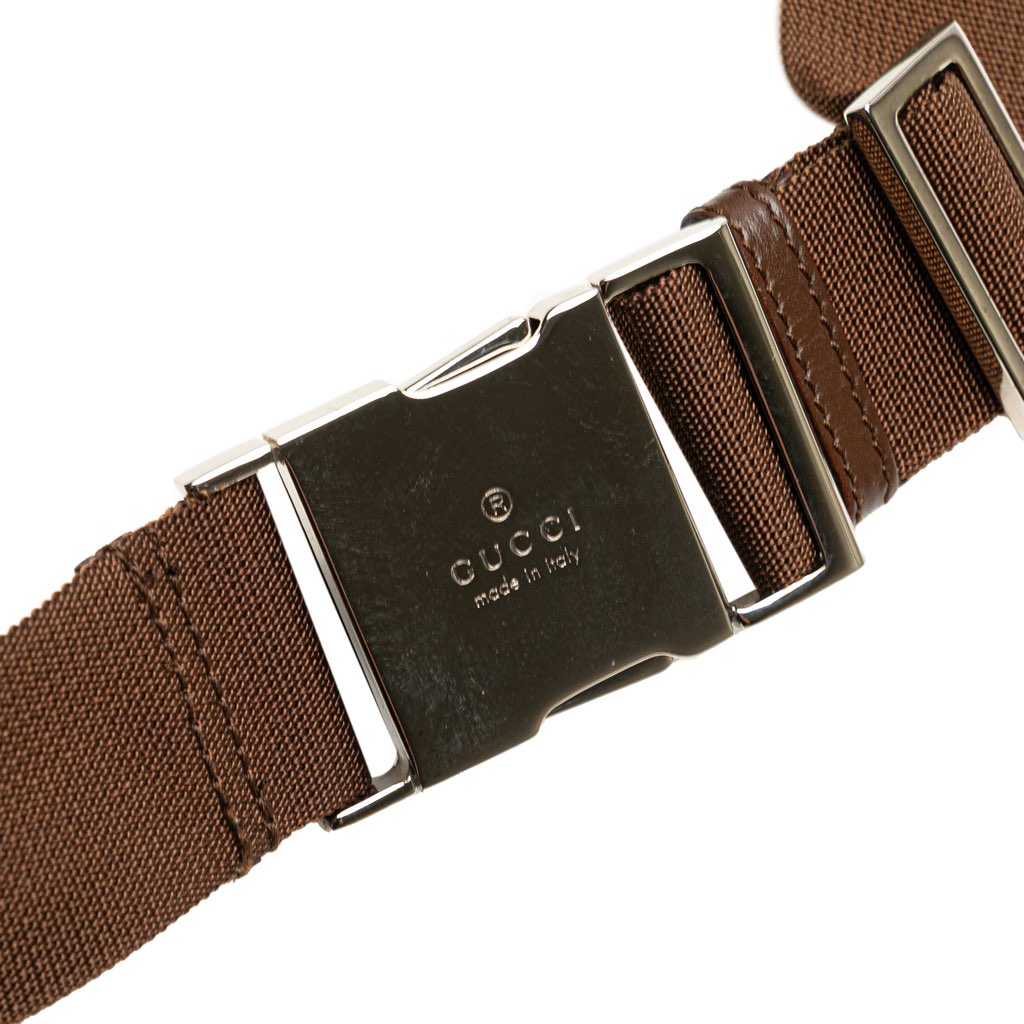 Gucci GG Canvas Jackie Belt Bag - Image 13